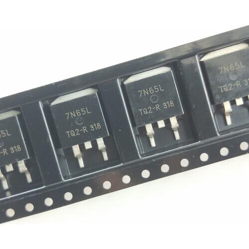 10pcs/lot UTC7N65L 7N65L MOS TO-263