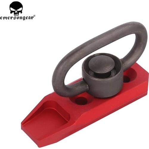EMERSONGEAR KAC Style QD Sling Mount with QD Buckle for Keymod Hunting Accessories Quick Detach QD Sling Swivel Mount Kit BD9081