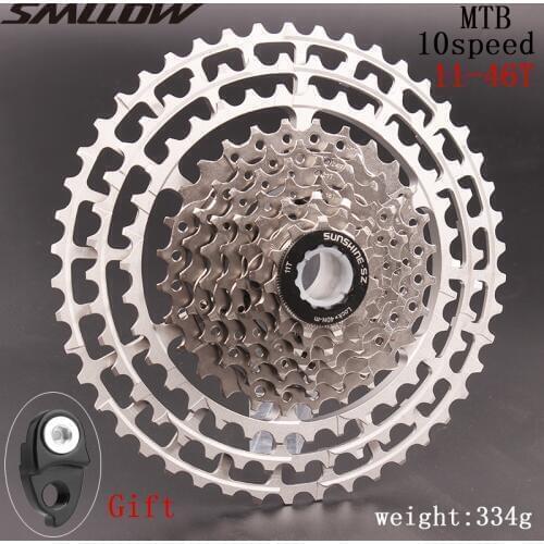 10 Speed Cassette 11-46T Bike Cassette fit Shimano SRAM Flywheel 11-46 10s Cassette