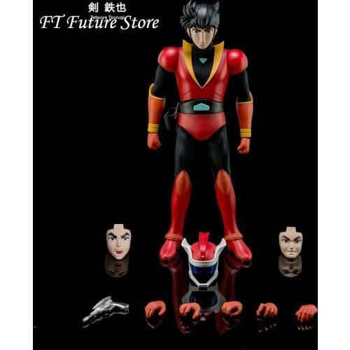 Collectible 22cm 1/9 Full Set Male Anime Figure DFS069 Diecast Flexible Tetsuya Tsurugi Movable Action Figure for Fans Gifts