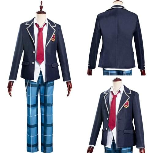 SK8 the Infinity Nanjo Kojirou/Cherry blossom Cosplay Costume School Uniform Halloween Carnival Suit