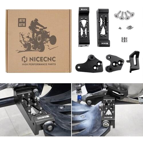 NICECNC Foot Pegs FootRest Footpegs Rests Pedals For Yamaha Raptor 700R 2016-2020 Raptor 700 2013-2020 700R SE SPECIAL EDITION