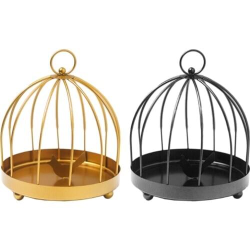 Nordic Style Metal Iron Mosquito Coils Holder Birdcage Repellent Incense Rack