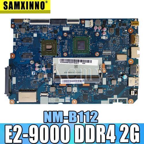 NEW motherboard CG512 NM-B112 For Lenovo 110-15AST laptop motherboard SWG CPU:E2-9000 DDR4 GPU AMD 2GB FRU 5B20M56022 5B20M56023