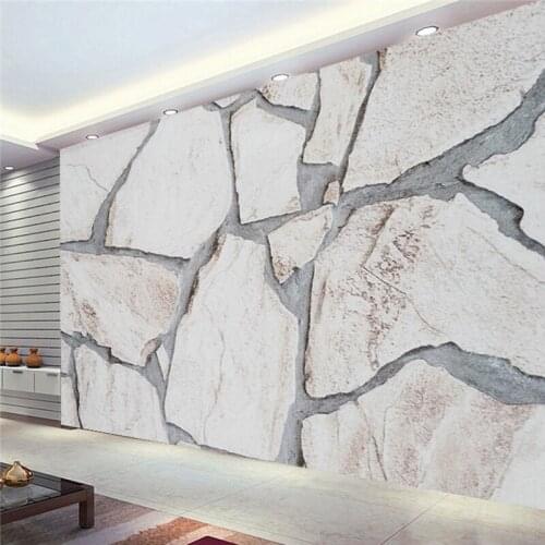 Custom Wallpaper 3D Marble Texture Photo Wall Mural Living Room TV Sofa Background Wall Paper Modern Creative Art Home Decor 3 D