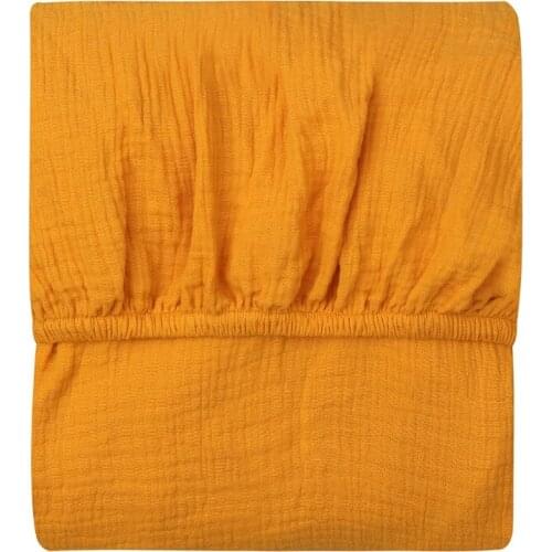 Baby Bed Fitted Sheet Cotton Crib Fitted Sheet Bedding Protector Solid Color Mattress Cover for Unisex Baby Boys Girls hot