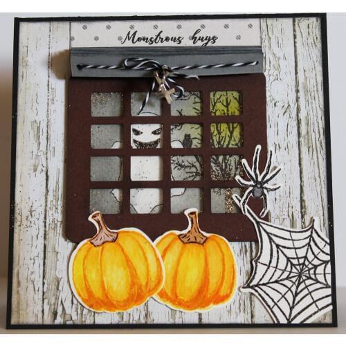 CLEAR STAMPS Cutting dies Halloween greetings pumpkin Scrapbook Card album paper craft silicon rubber roller transparent stamps