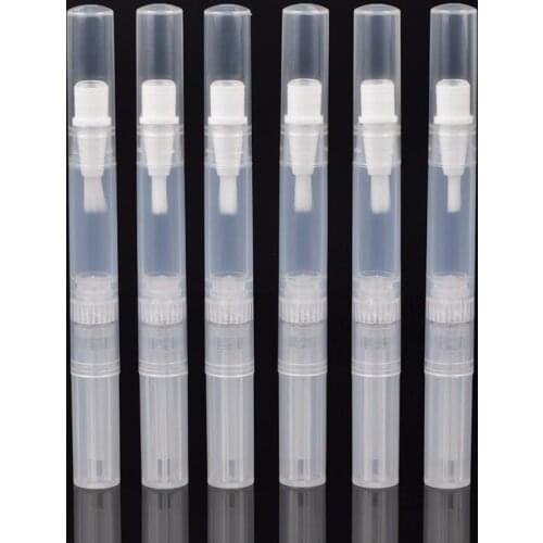 3ML 5ML Empty Twist Pen with Brush Travel Portable Tube Nail Polish/ Eyelash Growth/ Lip Gloss tube LX5757