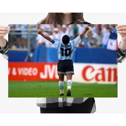 Silk Poster Home Decoration Legend Diego Armando Maradona Football Super Star Great (5) Wall Art Christmas Gift