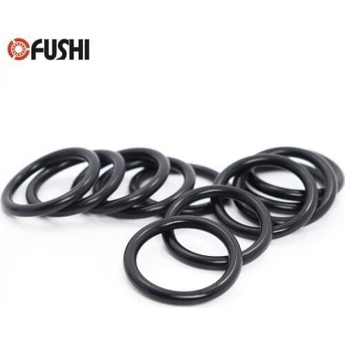CS1.8mm NBR Rubber O RING ID 4.5/4.87/5/5.15/5.3/5.6/6/6.3/6.7*1.8 mm 100PCS O-Ring Nitrile Gasket seal Thickness 1.8mm ORing