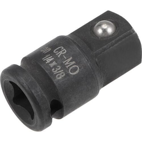 Uxcell 1/4 Inch Drive (F) x 3/8 Inch (M) Impact Socket Adapter for Ratchet Wrenches, Female to Male, Cr-Mo