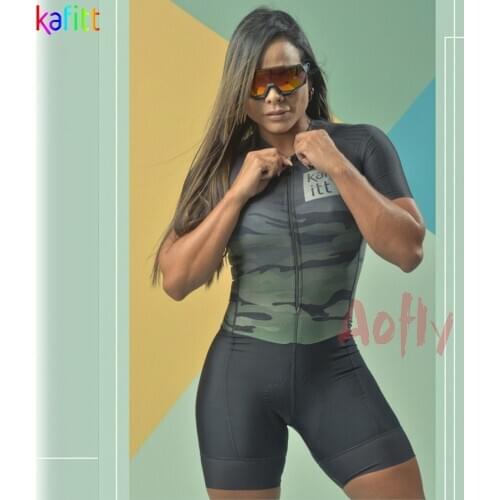 Roupa Jersey Kafitt Cycling Short Jumpsuit Overalls For Women Summer Clothing 2020 Female Cyclist Monkey Set Bermuda Free Force