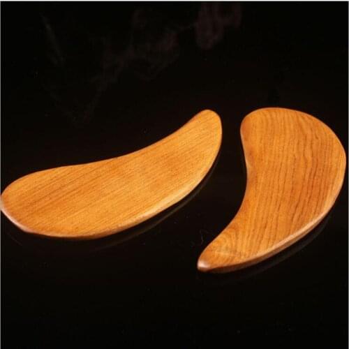 10pcs Vietnam fragrant wood hand scraping Face massage body Massager Lower blood pressure promote blood circulate acupuncture