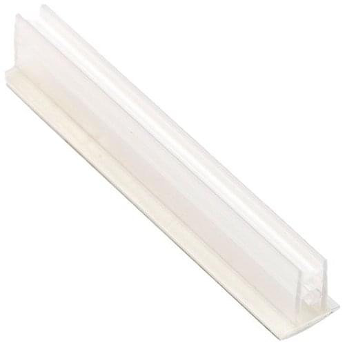 10cm length 10 pcs PVC coextrusion KT board banner label sign adhesive grip clip strip label snap clip strip