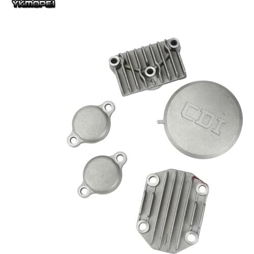 125cc 140cc Air Cooler Style Cylinder Head Cover Kit For YinXiang YX125 140 150 1P56FMJ Horizontal Engine Dirt Pit Bike Atv