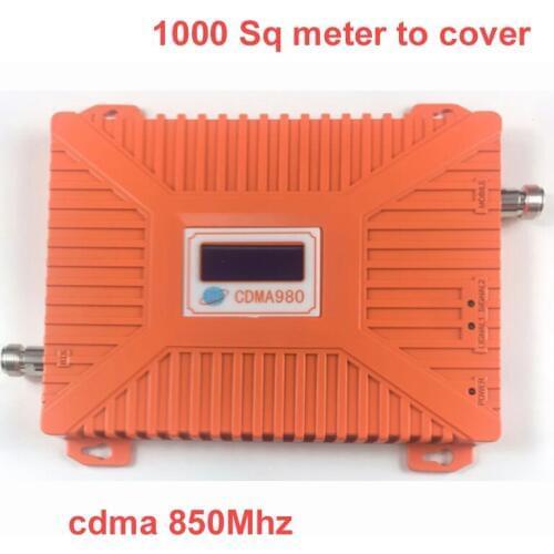 2016 new cdma 850mhz booster 22 dbm gain 65dbi LCD display CDMA booster repeater signal amplifier booster CDMA 850 repeater