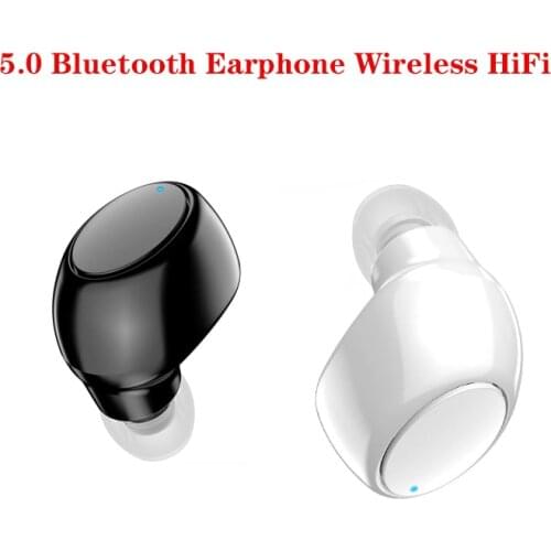 X6 Mini 5.0 Bluetooth Earphone Sport Gaming Headset with Mic Wireless headphones Handsfree Stereo Earbuds For Xiaomi All Phones