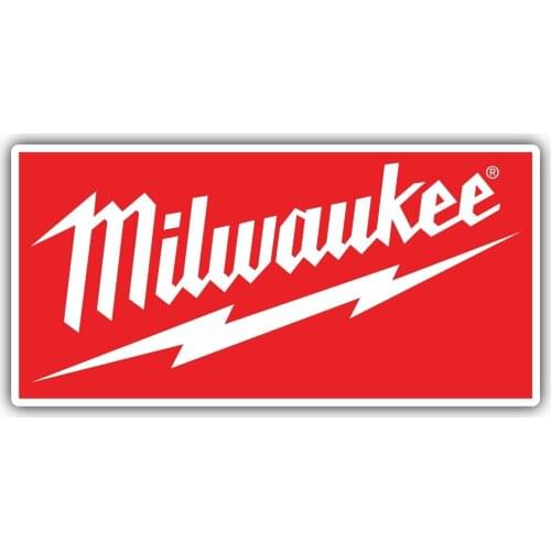 Fuzhen Boutique Decals Exterior Accessories Milwaukee Tools Tool USA Red Car Bumper Window Tool Box Sticker Decal JDM Meterial