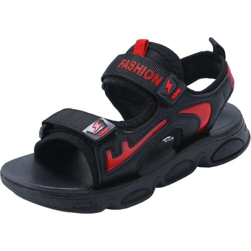 Childrens sandals boys' beach shoes students' open-toed sandals childrens shoes jelly sandals kids sport sandals