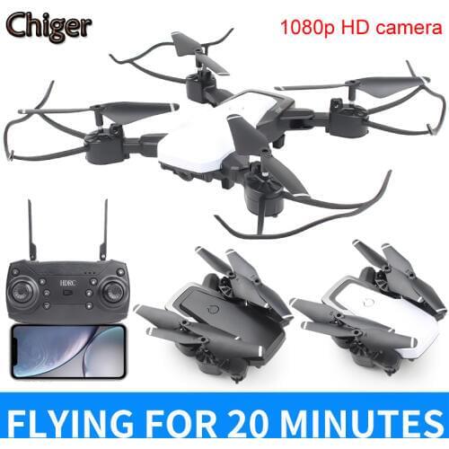 Chiger E58 WIFI FPV With Wide Angle 1080p Camera altitude Hold 20 minutes long action time Foldable Arm RC Quadcopter Drone
