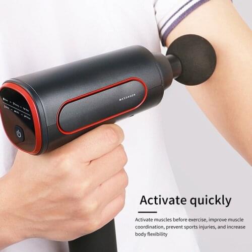 Electric Myofascial Gun Tissue Full Body Massage Relaxer Relief for Muscle Shock Grab Deep Shot Gun Relaxation Fitness Massager
