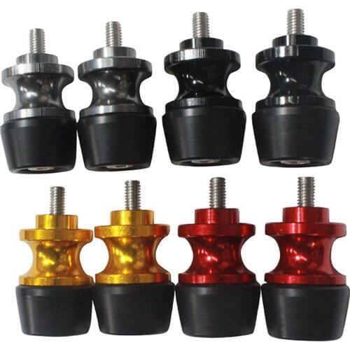 M6 6MM Swingarm Sliders Spools stand screws Bobbins For Yamaha YZF R1 1998-2014 R6 1999-2014 R6S MT-09 FZ6 FZ8 FZ1 XJR 1300 Red