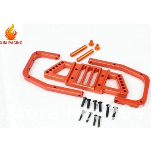 CNC Metal Rear Bumper 1 for 1/5 HPI Rovan Kingmotor Baja 5B 5sc 5t Truck Rc Car Parts