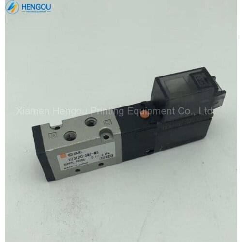 SMC original solenoid valve DC24V VZ3120-5MZ-M5 Resistor Komori printing machine valve