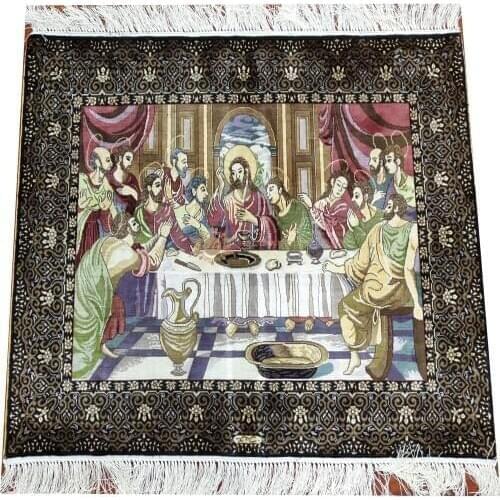 Seeykeep™ 2.4x3ft Silk Handknotted Oriental Rug-NY3016230