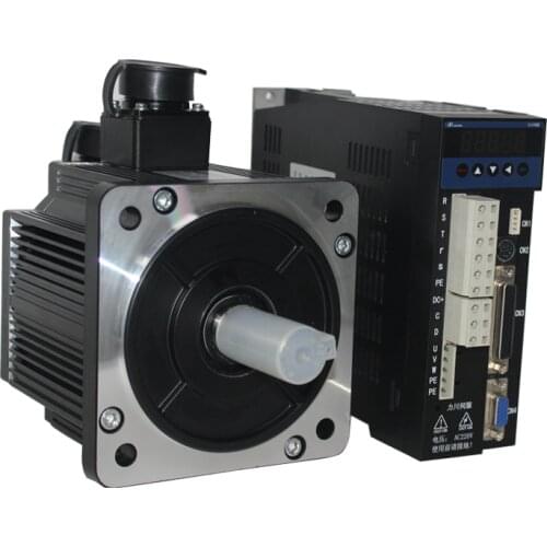 Lichuan 3.8kw servo motor with driver CNC kit 3phase ac220v 15N.m 2500ppr 130st-M15025 servo motor