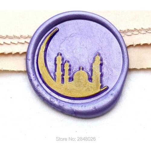 Halal Emblem Seal Stamp,Muslim seal stamp,party Wax Seal Stamp Kit,wedding invitation seals,gift packing seal