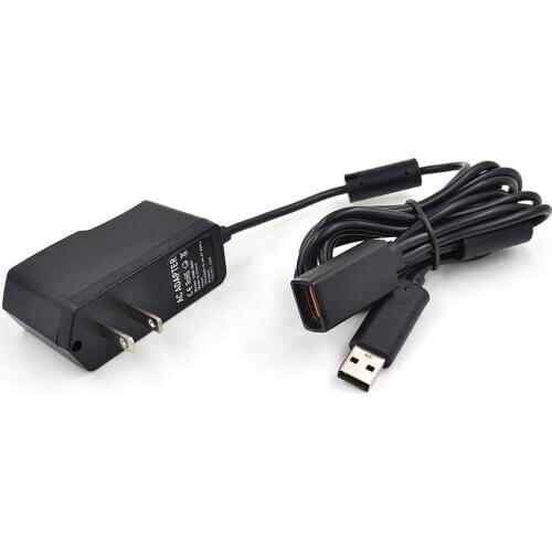 USB AC Adapter Power Supply Cord for Xbox 360 Kinect Sensor Converter Cable US Plug