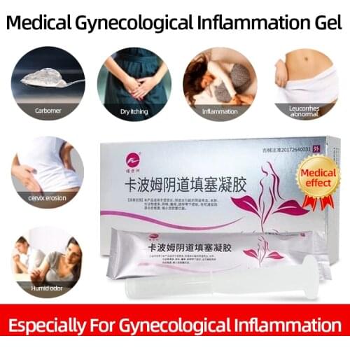 Carbomer Vaginal Tamponade Gel Cervicitis Vaginitis Treatment Anti Inflammation Clean Detox And Itching Women Health Higiene
