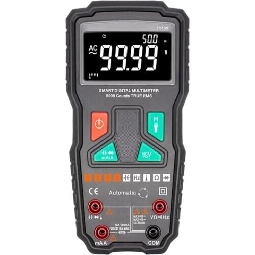 High Precision Multimeter Digital Handheld Automatic AC DC Voltage Current Meter