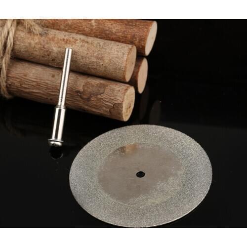 1pc 50mm Diamond Cutting Discs Mini Circular Saw For Rotary Tool Dremel Stone Blade Link Rod Blade Accessories Drill Bit