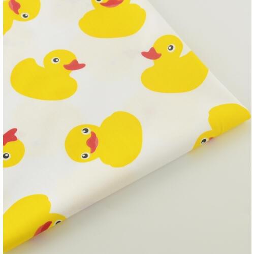 100% Cotton Fabric Twill Lovely Little Yellow Dulk Designs Tecido Fabrics Bedding Doll Baby Quiting Patchwork Sewing Clothing