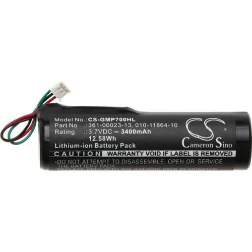 Cameron Sino 3400mah battery for GARMIN Pro 550 handheld Pro handheld Tri-Tronics Pro 70 Dog Training Collar 010-11864-10