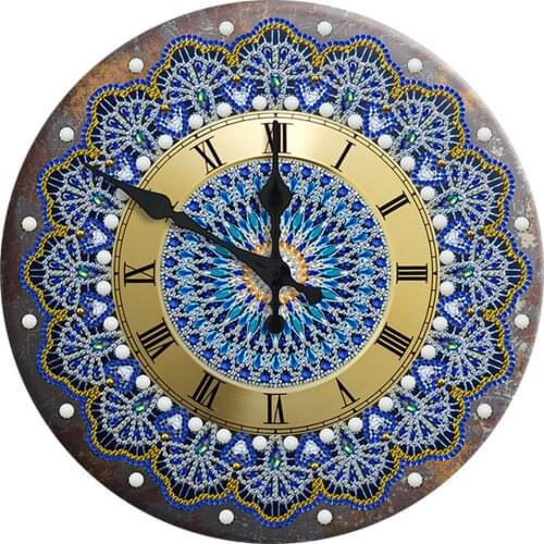 5D Diamond Painting Clock Special Shaped New Arrival Cartoon Diamond Embroidery Art Rhinestone Handicraft Home Decor Art