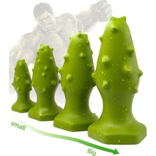 New Anal Plug Super Soft Spines Anal Plug Vagina Anus Expansion Prostata Massage Big Butt Plug Adult Anal Sex Toys For Men Women