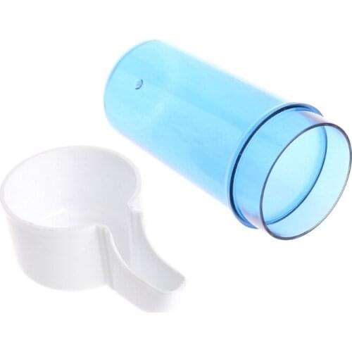 Automatic Bird Feeder Food Water Storage Plastic Parrot Cage Pet Drink Container