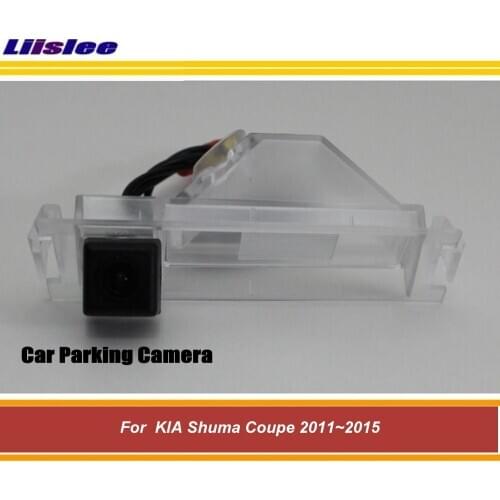 Car Rear Back View Reversing Camera For KIA Shuma Coupe 2011 2012 2013 2014 2015 Rearview Parking AUTO HD SONY CCD III CAM