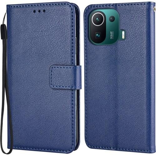 Wallet Flip Case For On Xiaomi Mi 11 Pro 6.81'' Stand Leather Case Mi11 Pro Card Slots Phone Bag For On Xiaomi 11 Pro Cover