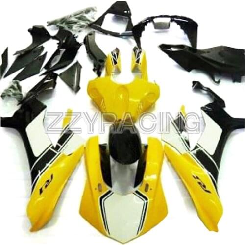 Injection Fairings for Yamaha YZF R1 2015 - 2017 2016 Complete Panels ABS Plastic Panels YZF1000 R1 15 16 17 White Yellow Covers