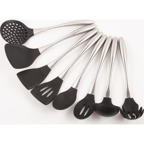 Kitchen Silicone Non-stick Tools 8pieces Set Utensils Dinnerware Set Cooking Tools set Kitchen tool set Silicone 8pieces Tools