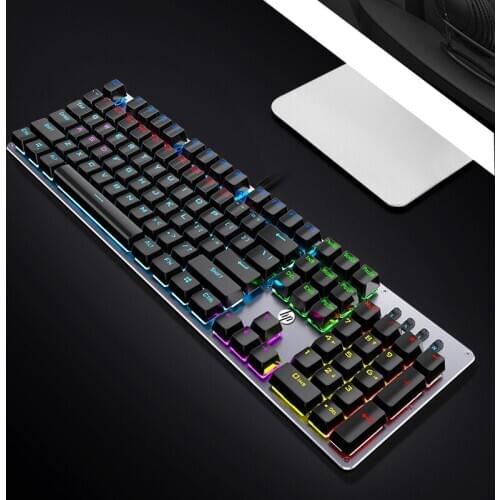 Mechanical Gaming Keyboard Green Black Tea Red Axis For Desktop Laptop Computer Wired External Gaming Dedicated Lol Peripherals