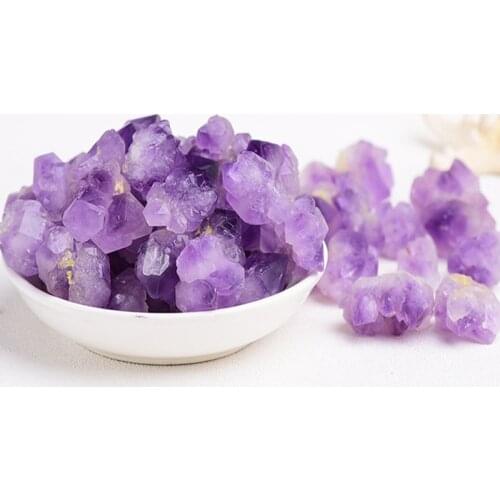 1PC Natural Rose Quartz Ore Mineral Quartz Home Decoration Fish Tank Stone Jewelry Magic Repair Healing Specimen Gem Ornament