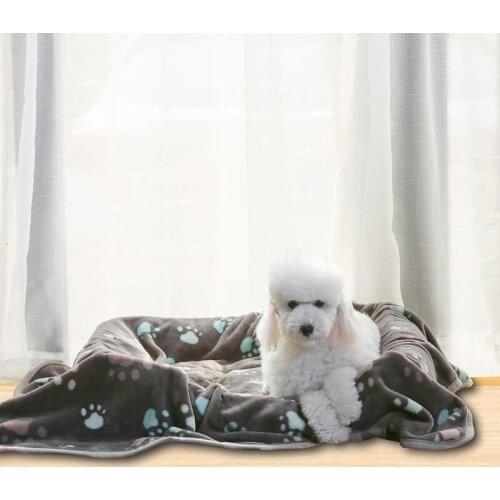 Fluffy Soft Pet Cat Blanket Warm Flannel Fleece Washable Blanket For Small Medium Large Pet Dog and Cat Mat
