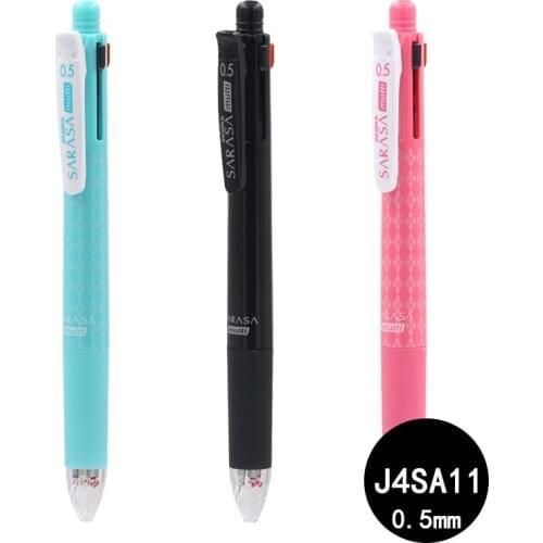 Zebra Sarasa Multi 4 Color 0.5 mm Gel Ink Multi Pen + 0.5 mm Pencil Japan