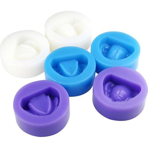 Dental Edentulous Jaw Complete Model Dental Mold Block Base Silicon