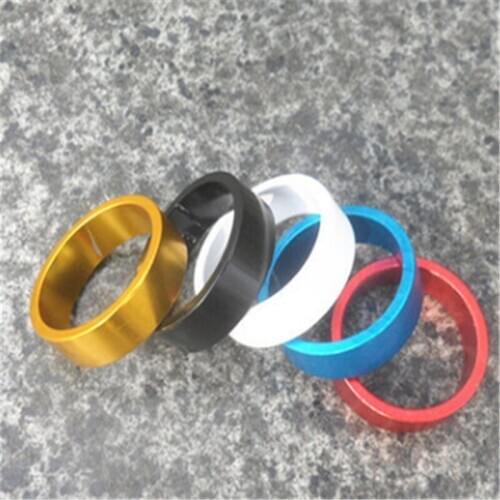 Aluminum Alloy Mountain Bicycle Head Tube Washer Bike Headset Stem Spacer Holder 360 Rotation